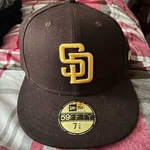 New era San Diego Padres fitted 7 3/8